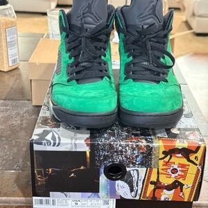 Nike Air Jordan 5 Retro SE Apple Green CK6631-307 Size 9 Men